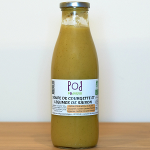 Soupe de courgette et lég. de saiso