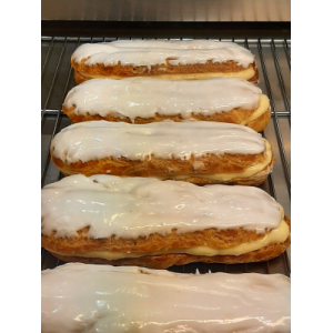 éclair à la vanille