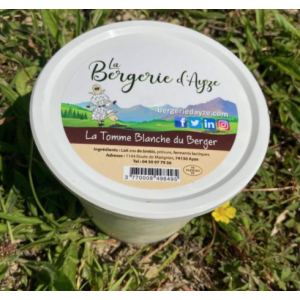 La tomme blanche bio du berger