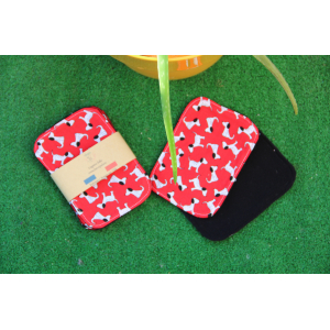 Lot de 5 lingettes bébé coton/micropolaire 1