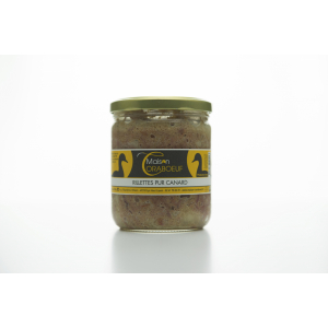 Rillette pur canard 350gr
