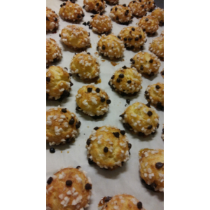 Chouquettes grains de sucre