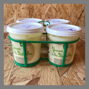 Lot de 4 yaourts à la pistache bio