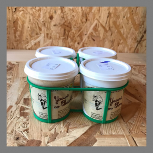 Lot de 4 yaourts au chocolat bio