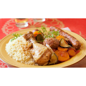 Couscous poulet merguez pour 1 pers