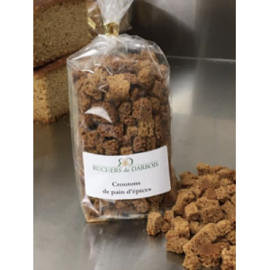Croutons de pain d'épices