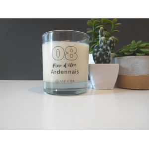 Bougie 'fier d'être ardennais'