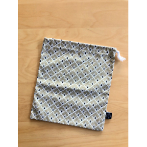 Sac vrac (petit) - doré/noir