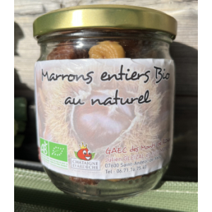Marrons entiers au naturel