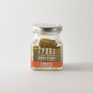 Bouillon en cube carotte gingembre