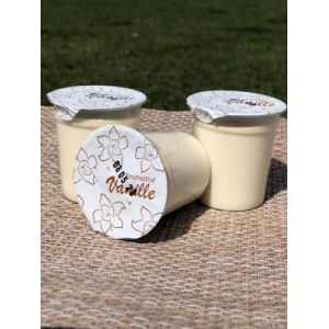 Yaourt aromatisé vanille