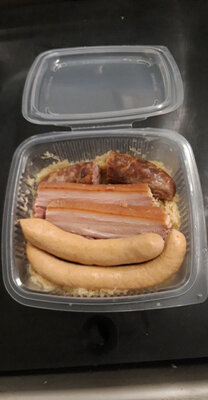 Choucroute garnie fumée pour 2 pers