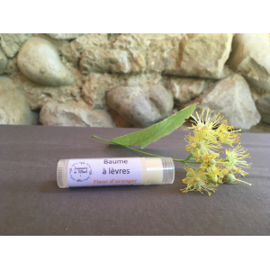 Baume lèvres naturel bio fleur orang