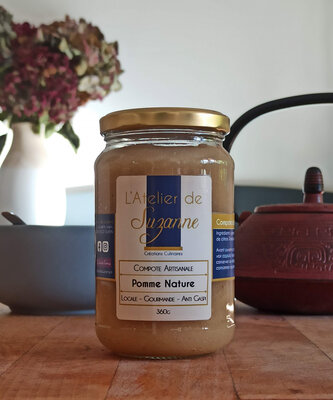 Compote pomme nature