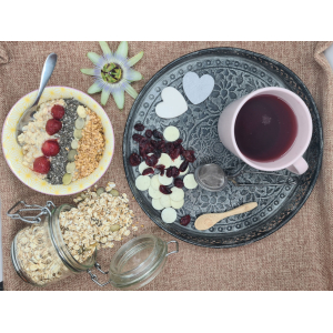 Muesli blanc cranberry bio