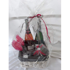 Corbeille champagne brut et rosé