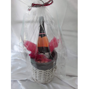 Corbeille champagne rosé