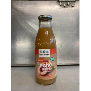 Nectar de pêche blanche bio