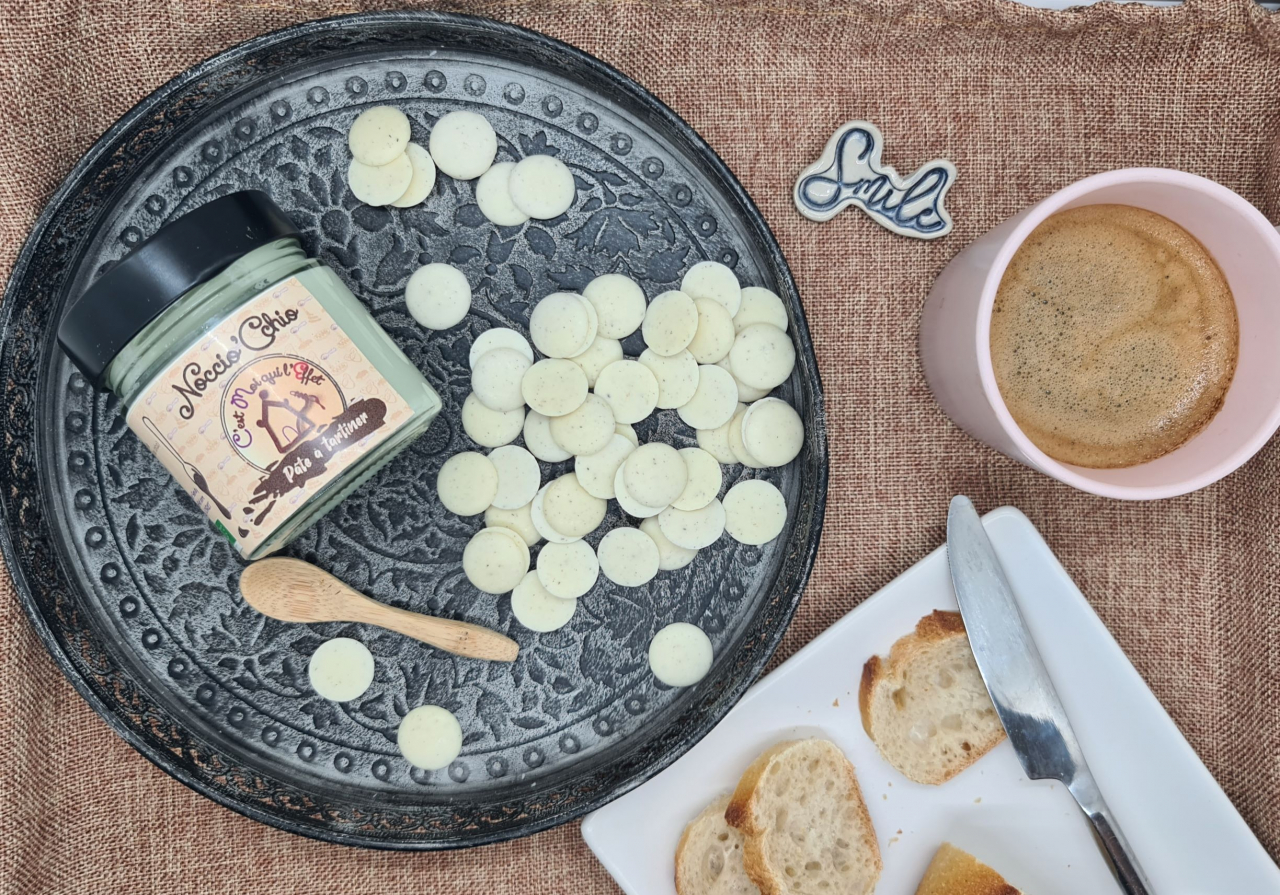 Pâte à tartiner pistache bio - 200 g - C'est Moi Qui L'effet - Locavor.fr