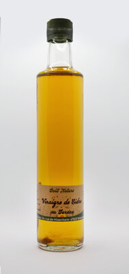 Vinaigre de cidre au sureau