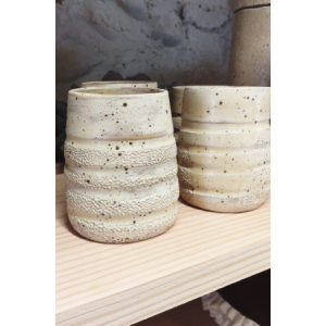 Tasse empreintes sable