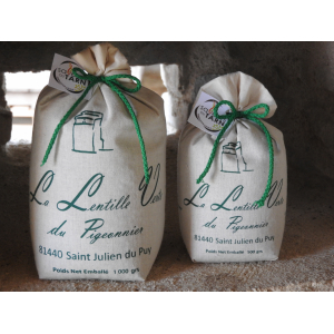 Lentilles vertes bio