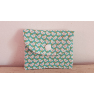 Porte monnaie oiseaux