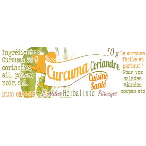 Curcuma & coriandre | 110 g