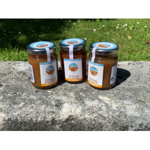 Lot de 3 chutneys au safran