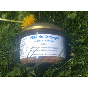 Paté de campagne au bleu d'auvergne