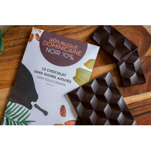 Chocolat au Lait 50% Origine République Dominicaine - Noisettes
