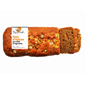 Pain d'épices miel et agrumes