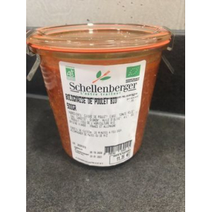 Sauce bolognaise de poulet bio