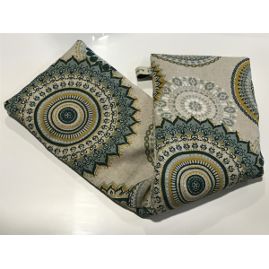 Bouillotte mandalas vert