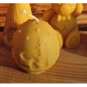 Bougie boule de noël