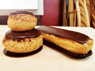 Religieuse au chocolat