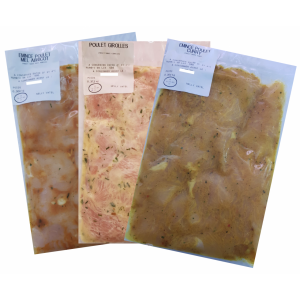 Lot 3 marinades poulet