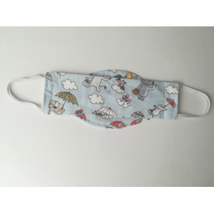 Masques lavables kids ciel bleu