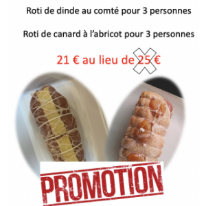 Les 2 rotis en promo