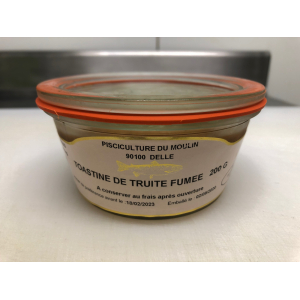 Toastine de truite fumée 200g