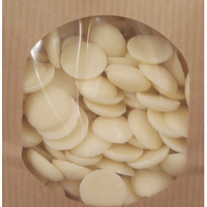 Pistoles de chocolat blanc