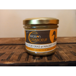 Rillettes foie gras et magret fumé