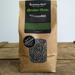 Lentilles vertes 500 gr