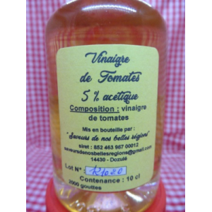 Vinaigre de tomate- 10 cl