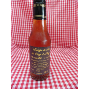 Vinaigre de cidre à la menthe