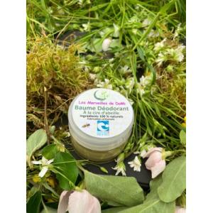 Baume déodorant à la cire d'abeille