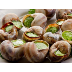 Escargots au beurre persillé