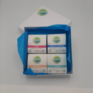 Coffret 'douceur' - 4 savons de 100g