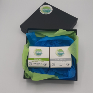 Coffret 'boisé' : 2 savons de 100g