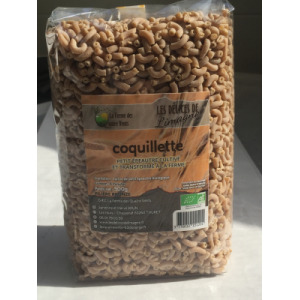 Coquillettes au petit épeautre bio